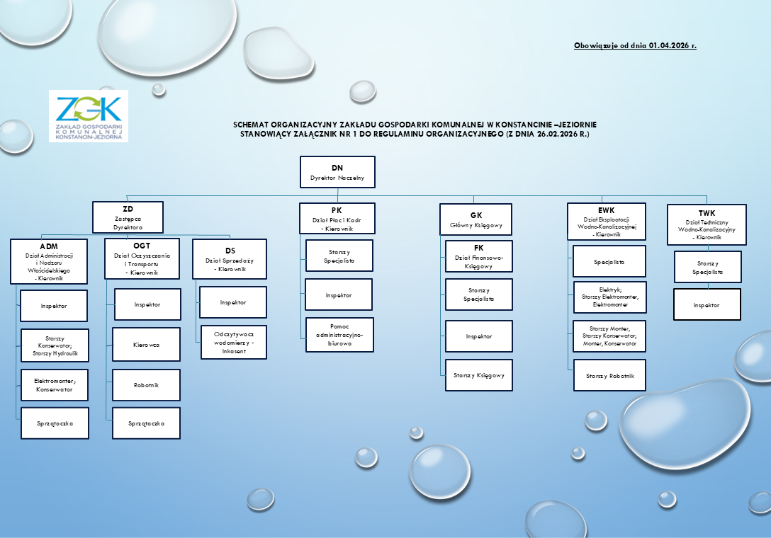 Schemat organizacyjny